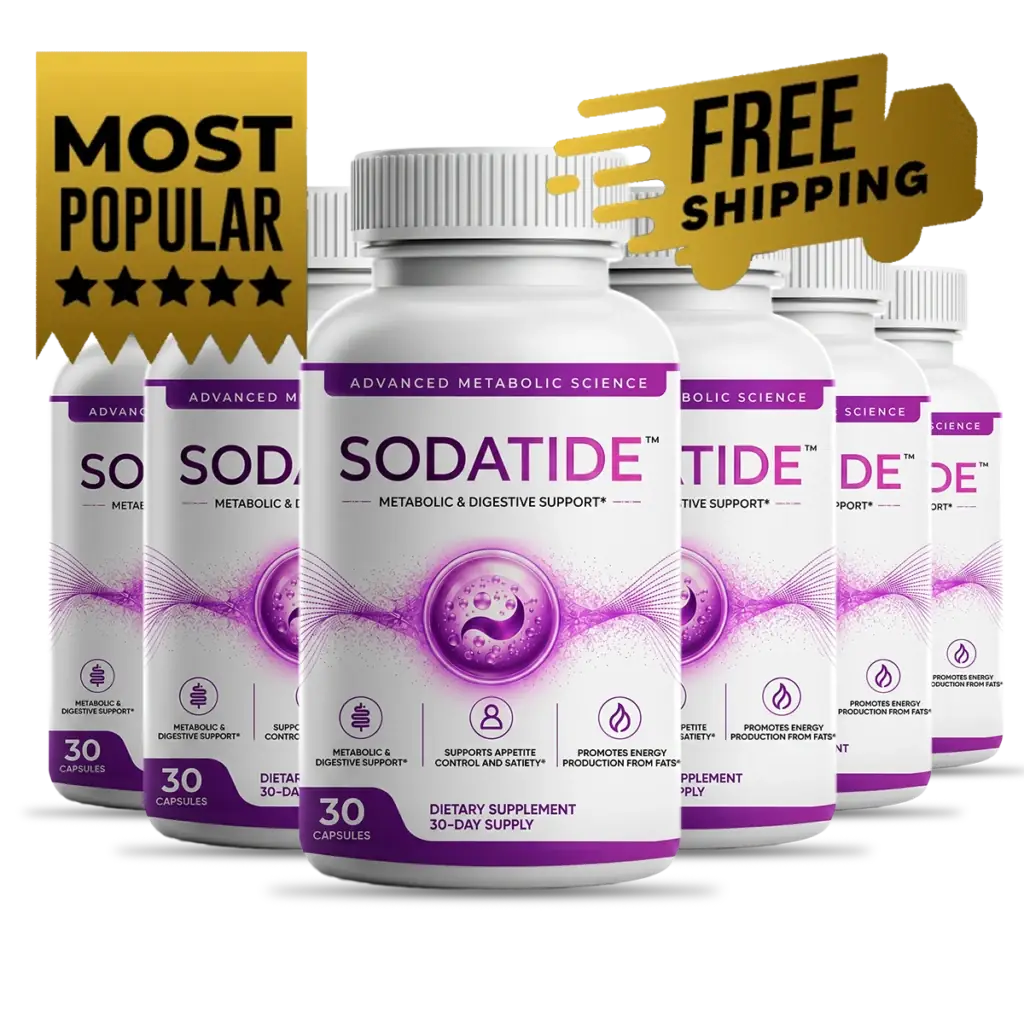 SodaTide 6 bottle pack
